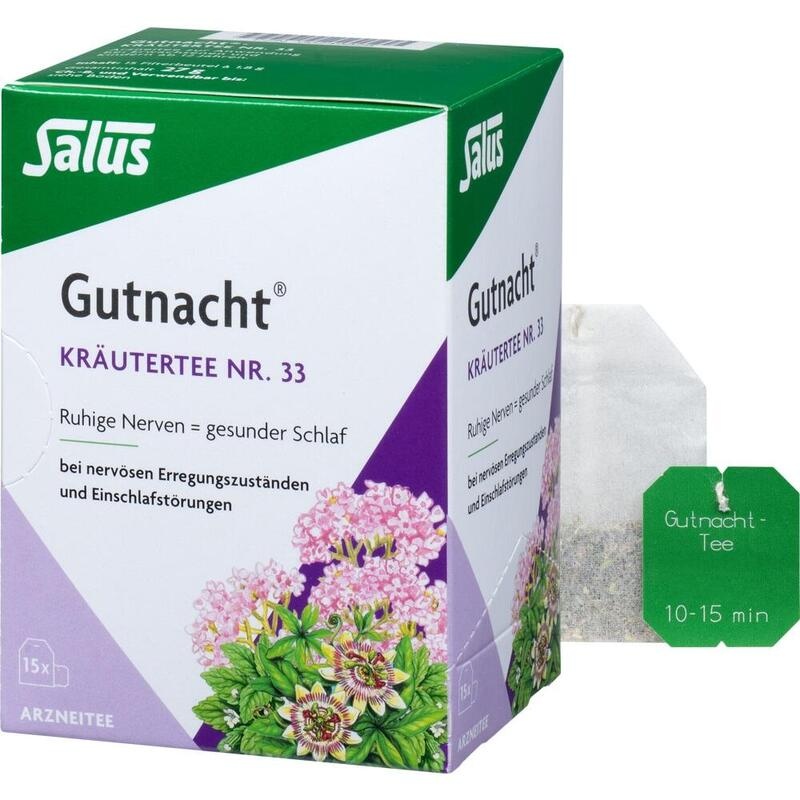 GUTNACHT Kräutertee Nr.33 Salus Filterbeutel