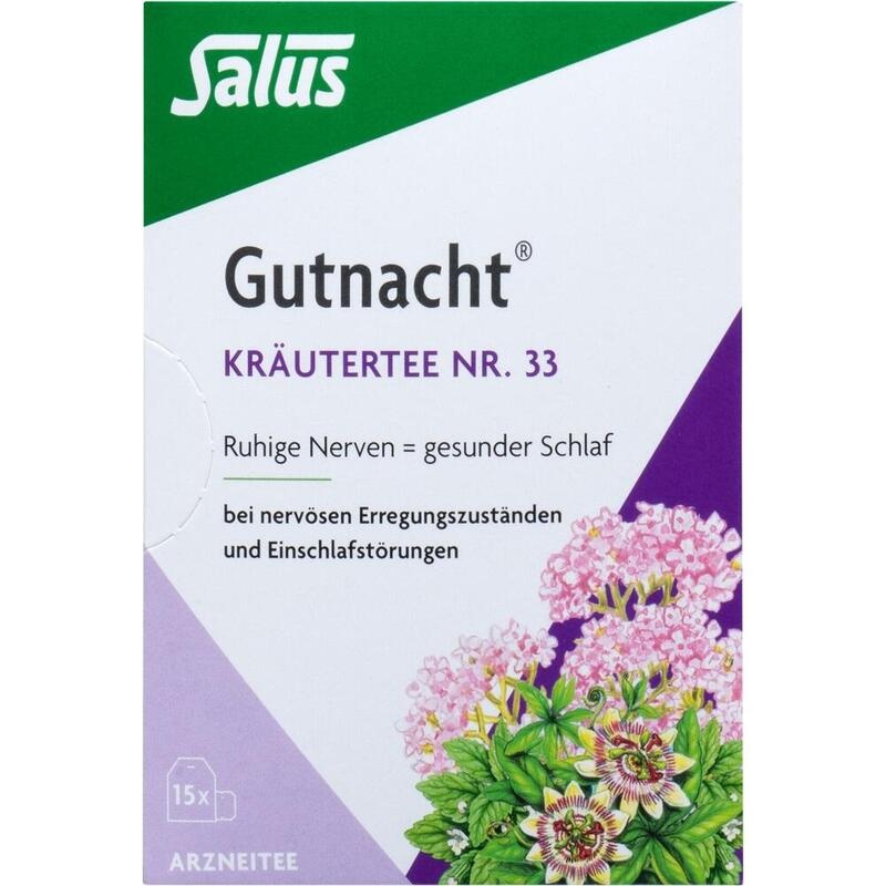 GUTNACHT Kräutertee Nr.33 Salus Filterbeutel