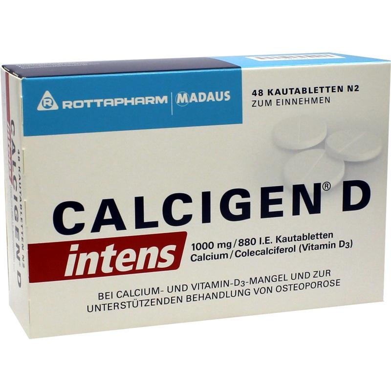 CALCIGEN D intens 1000 mg/880 I.E. Kautabletten