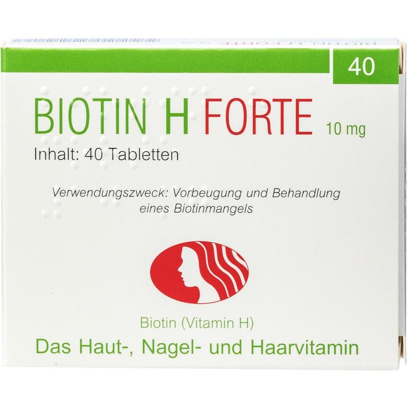 BIOTIN H forte 10 mg Tabletten