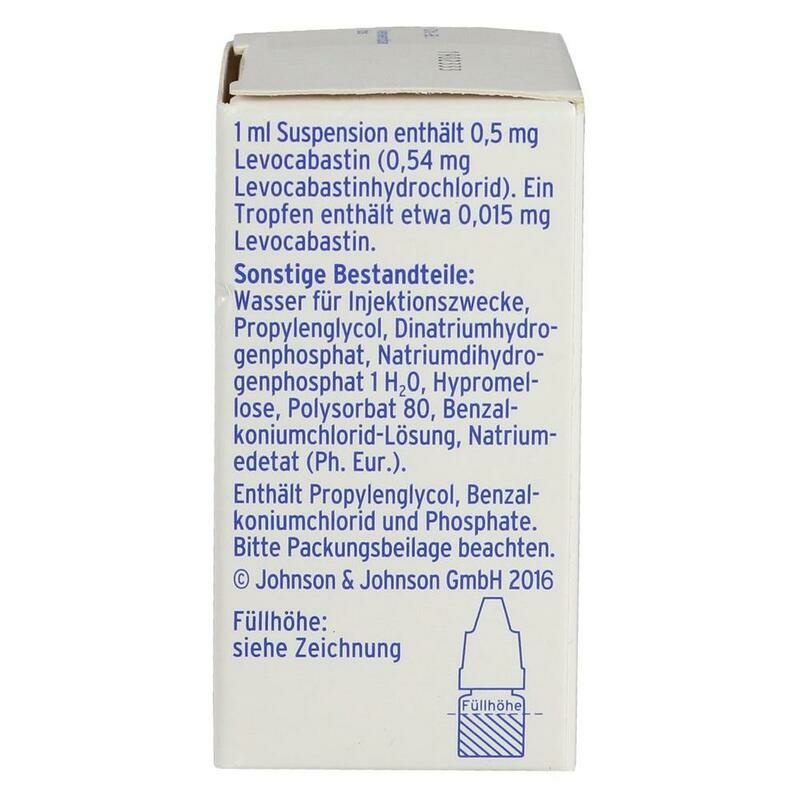 LIVOCAB direkt Augentropfen