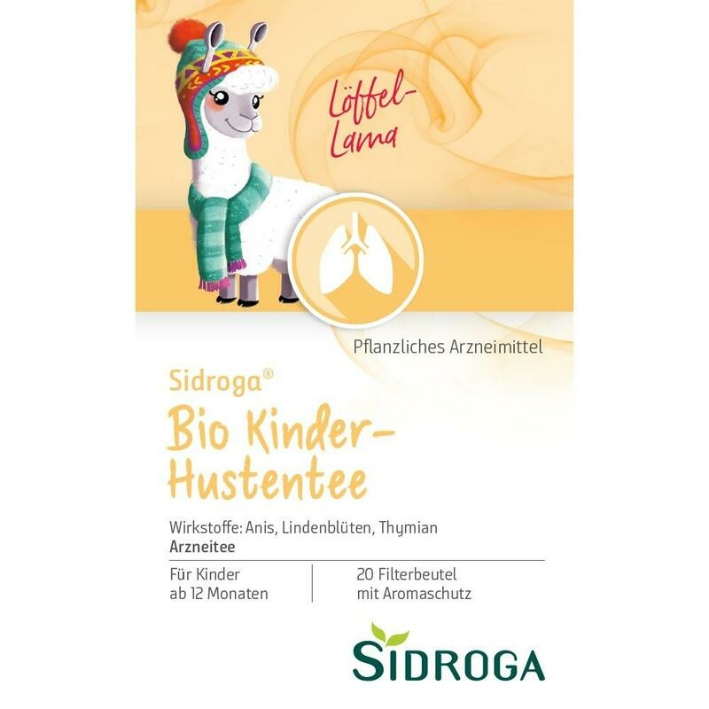 SIDROGA Bio Kinder-Hustentee Filterbeutel