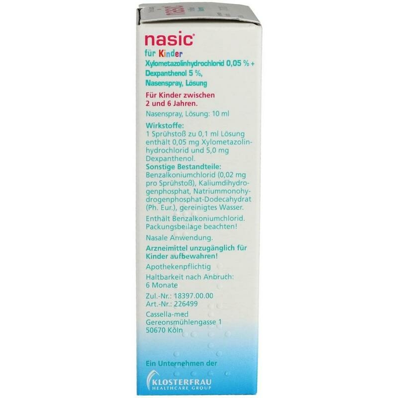 NASIC für Kinder Nasenspray