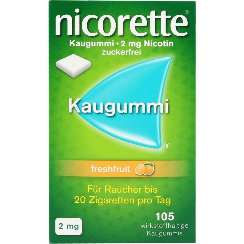 NICORETTE Kaugummi 2 mg freshfruit