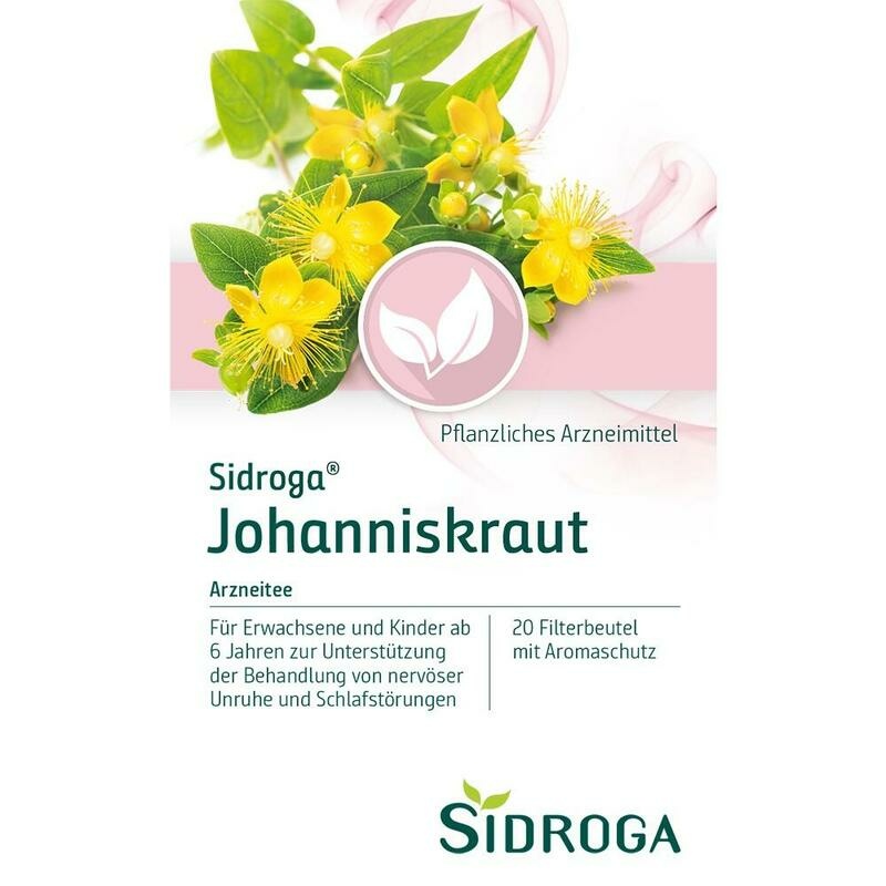 SIDROGA Johanniskraut Tee Filterbeutel
