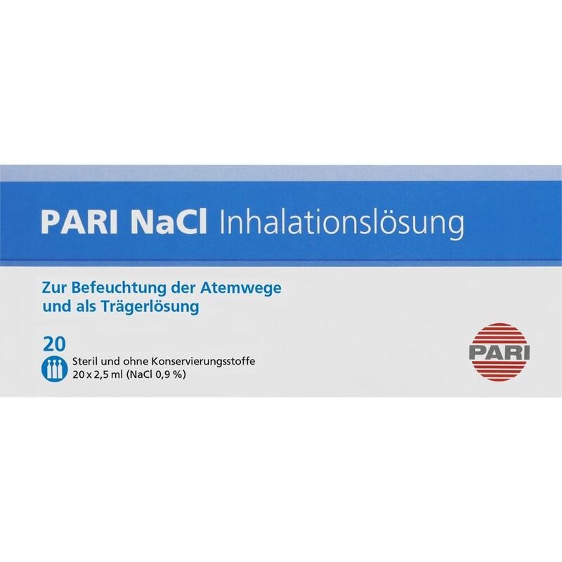 PARI NaCl Inhalationslösung Ampullen