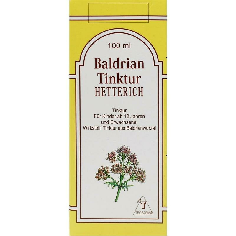 BALDRIANTINKTUR Hetterich