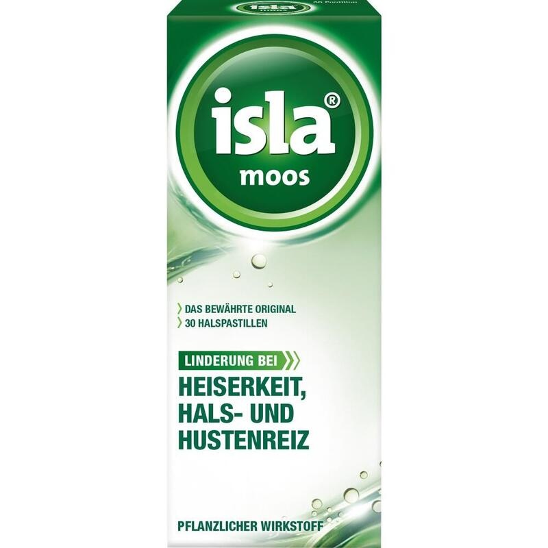 ISLA MOOS Pastillen