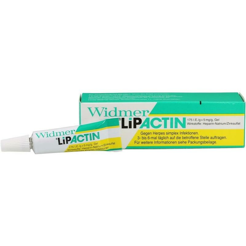 WIDMER Lipactin Gel