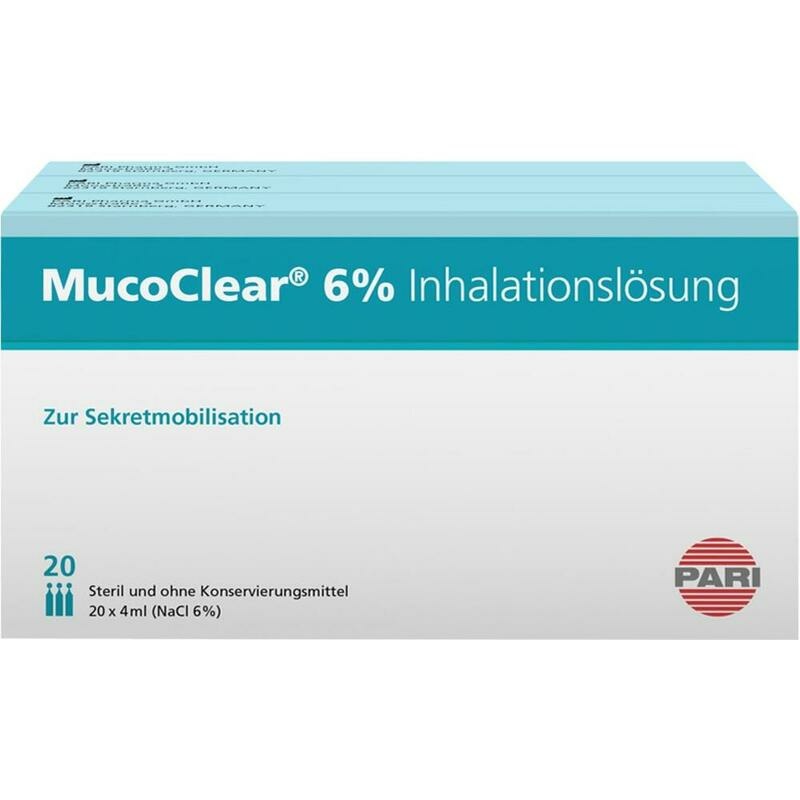 MUCOCLEAR 6% NaCl Inhalationslösung