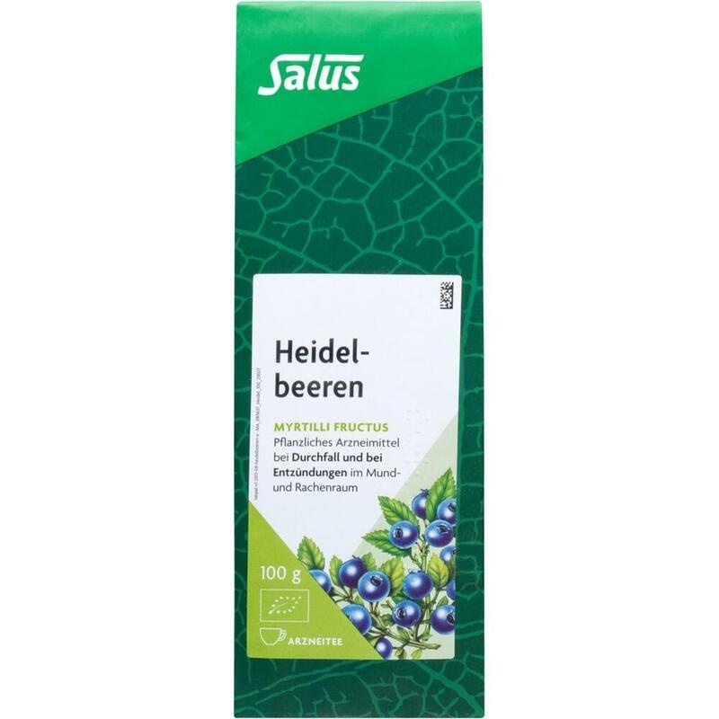HEIDELBEEREN ARZNEITEE Myrtilli fructus Bio Salus