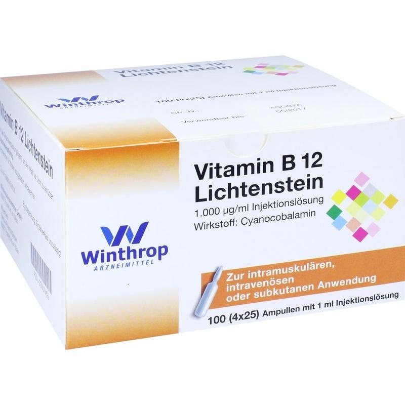 VITAMIN B12 1.000 μg Lichtenstein Ampullen