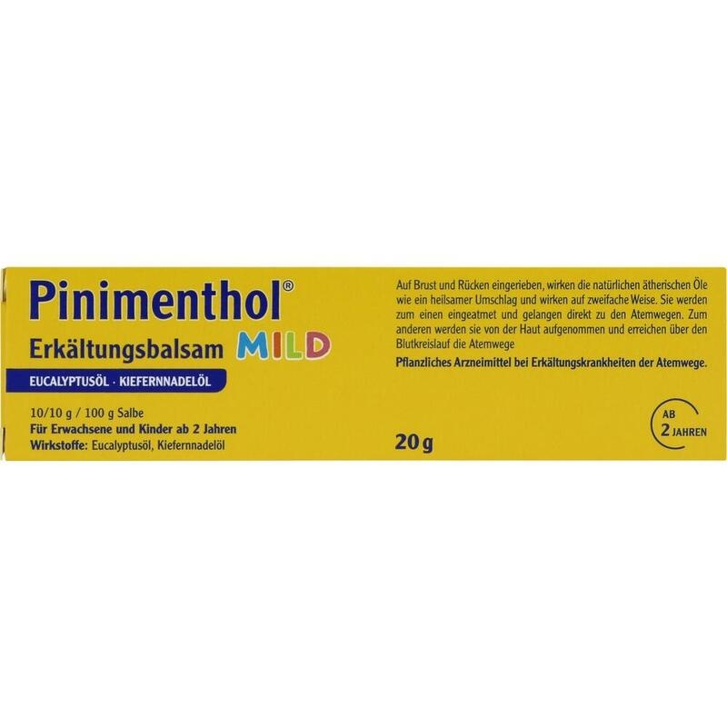 PINIMENTHOL Erkältungsbalsam mild