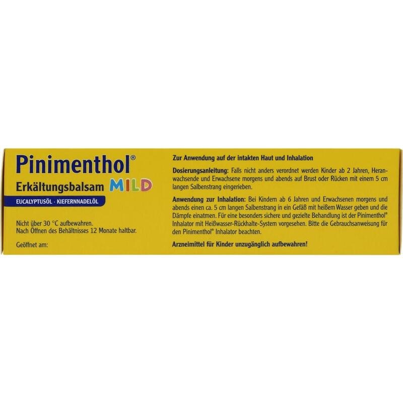 PINIMENTHOL Erkältungsbalsam mild