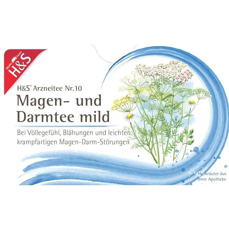 H&S Magen- und Darmtee mild Filterbeutel