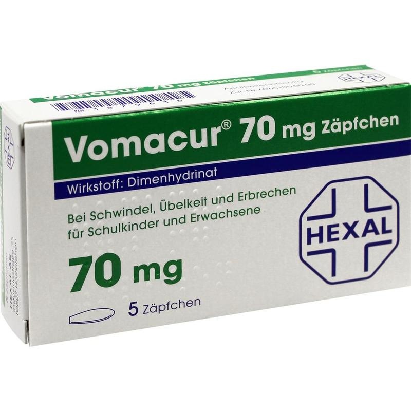 VOMACUR 70 Suppositorien