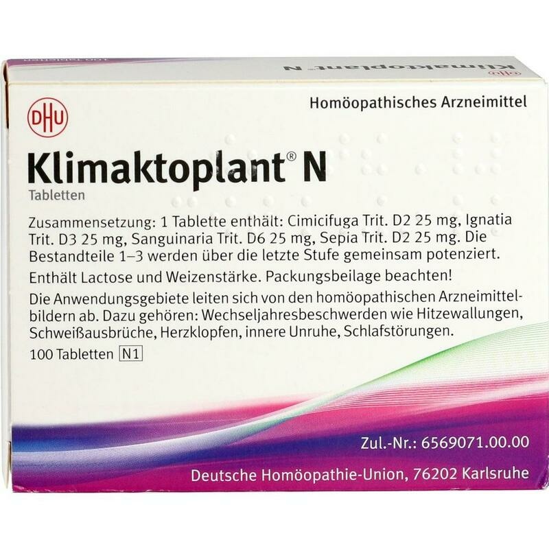 KLIMAKTOPLANT N Tabletten