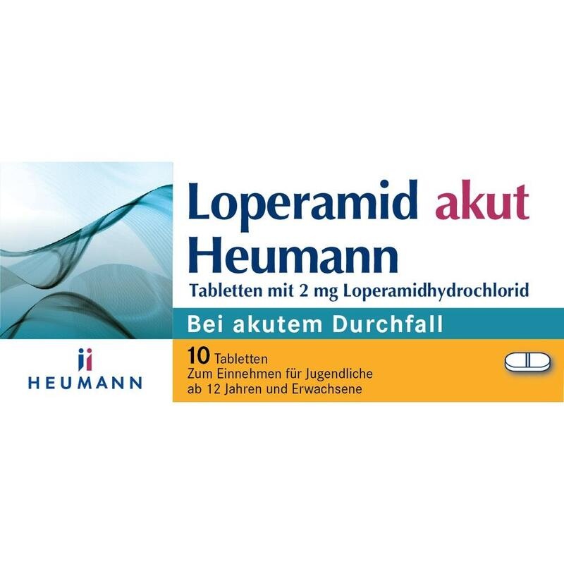LOPERAMID akut Heumann Tabletten