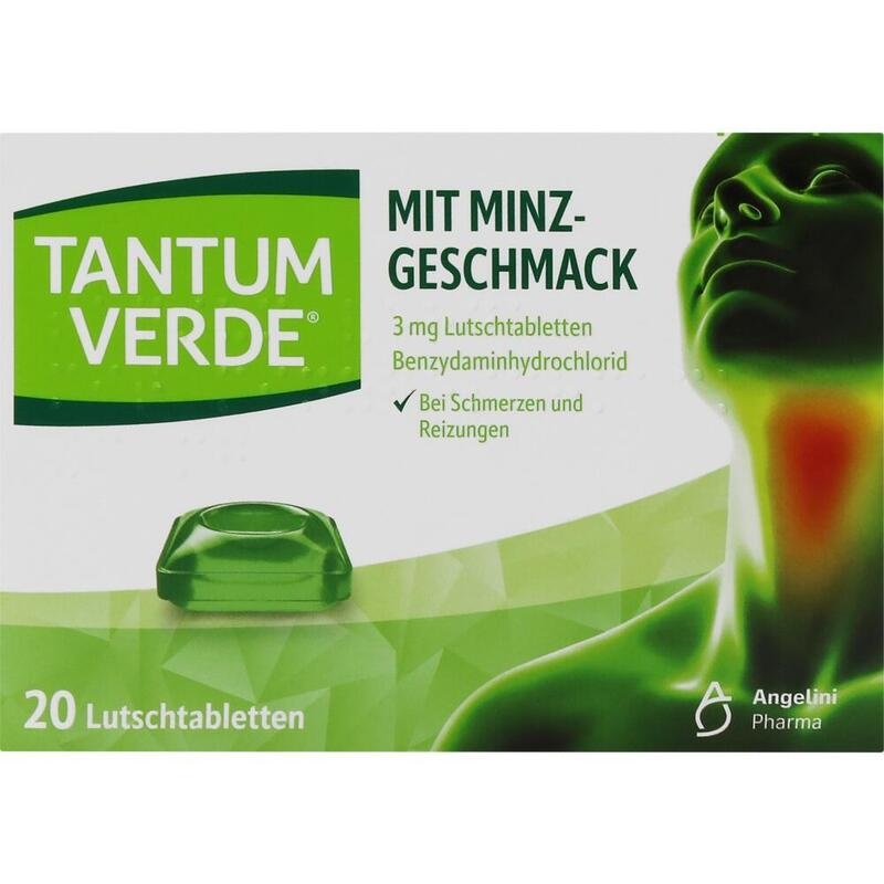 TANTUM VERDE 3 mg Lutschtabl.m.Minzgeschmack
