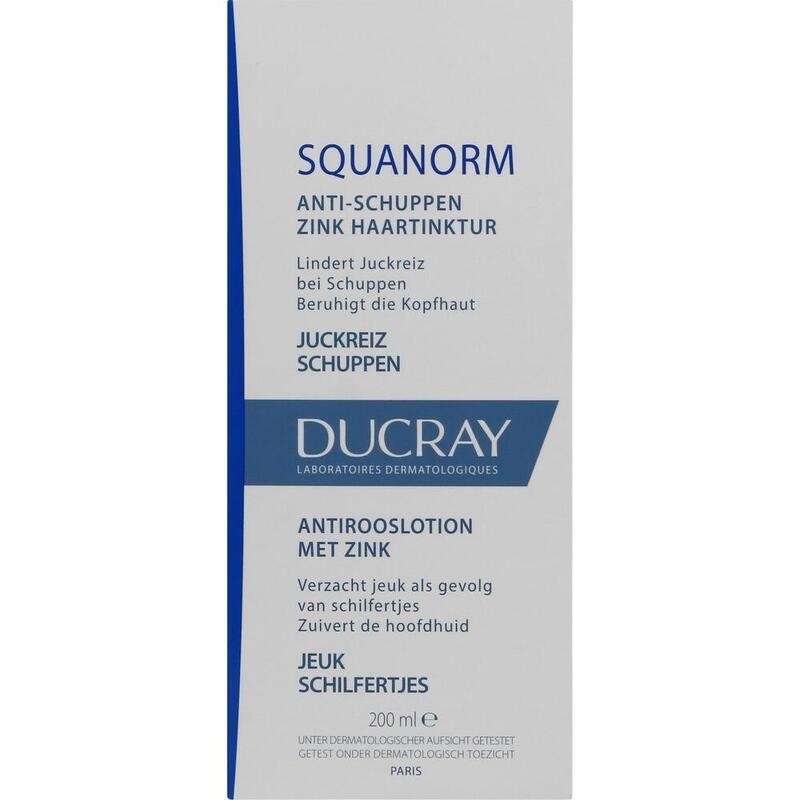 DUCRAY SQUANORM Anti Schuppen Zink Haartinktur