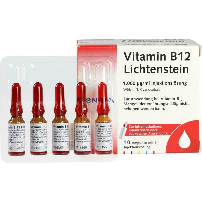 VITAMIN B12 1.000 μg Lichtenstein Ampullen
