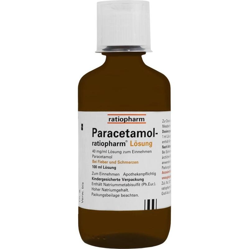 PARACETAMOL-ratiopharm Lösung