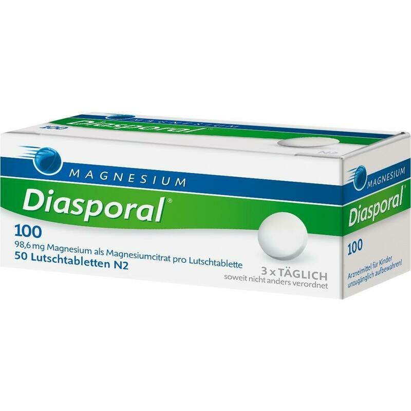 MAGNESIUM DIASPORAL 100 Lutschtabletten