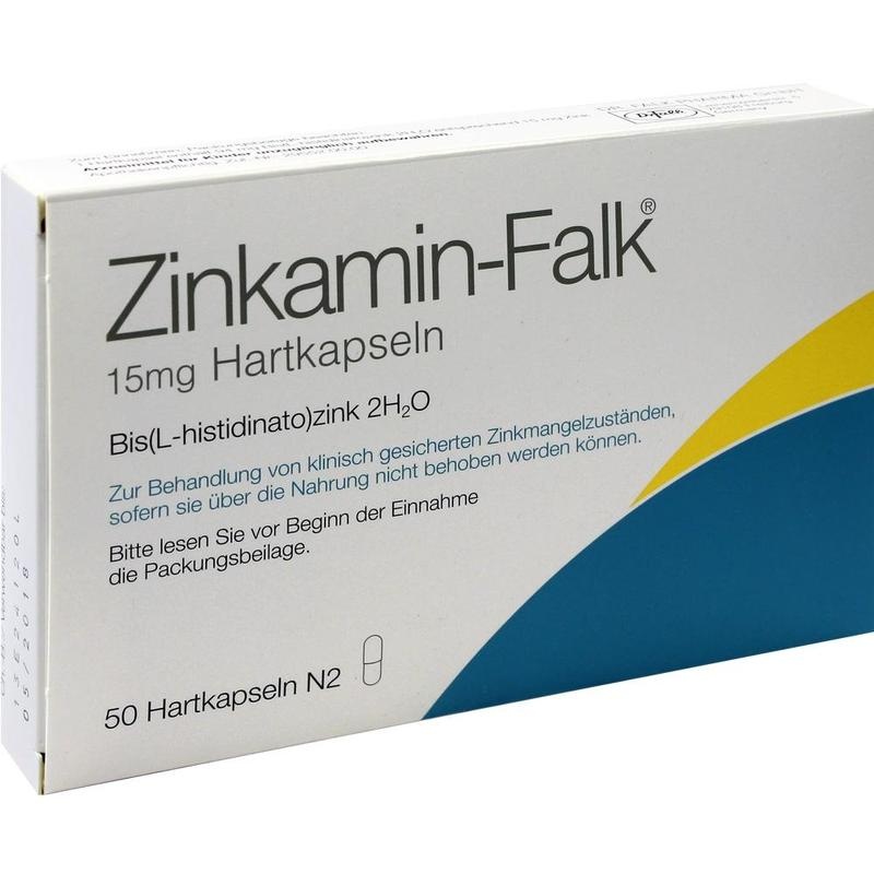 ZINKAMIN Falk 15 mg Hartkapseln