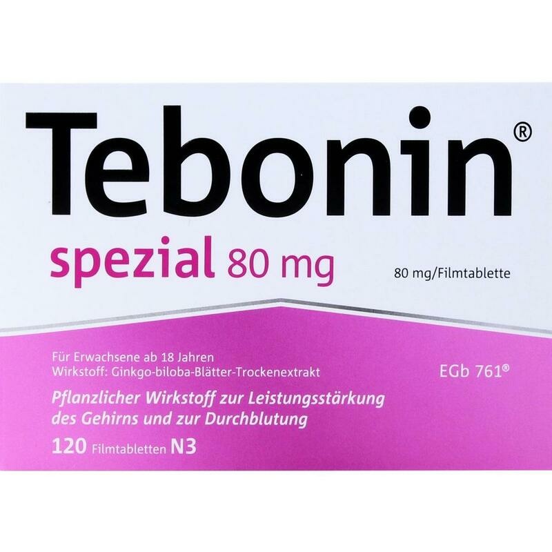 TEBONIN spezial 80 mg Filmtabletten
