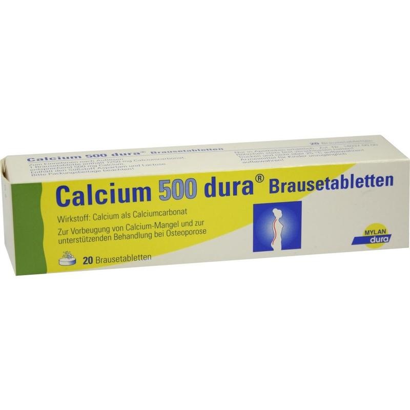 CALCIUM 500 dura Brausetabletten