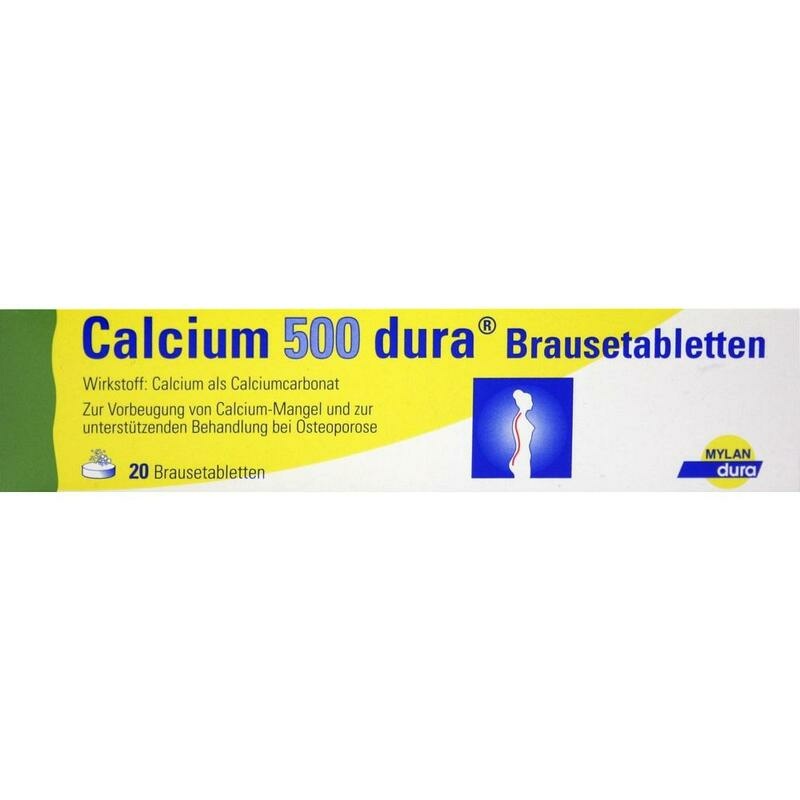 CALCIUM 500 dura Brausetabletten