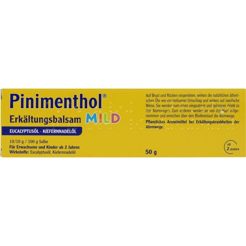 PINIMENTHOL Erkältungsbalsam mild