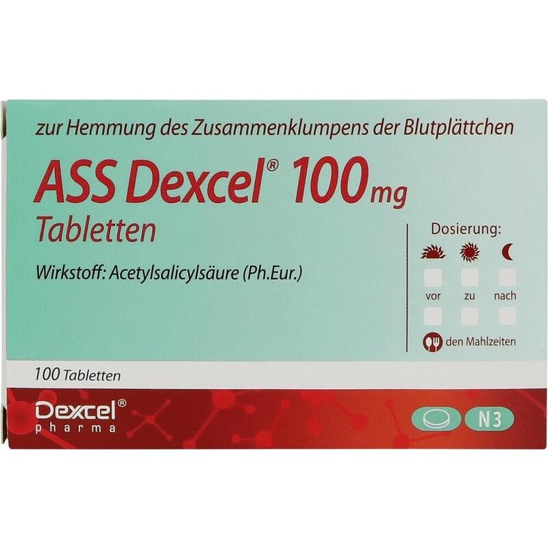 ASS Dexcel 100 mg Tabletten