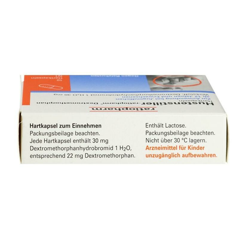HUSTENSTILLER-ratiopharm Dextromethorphan Kapseln