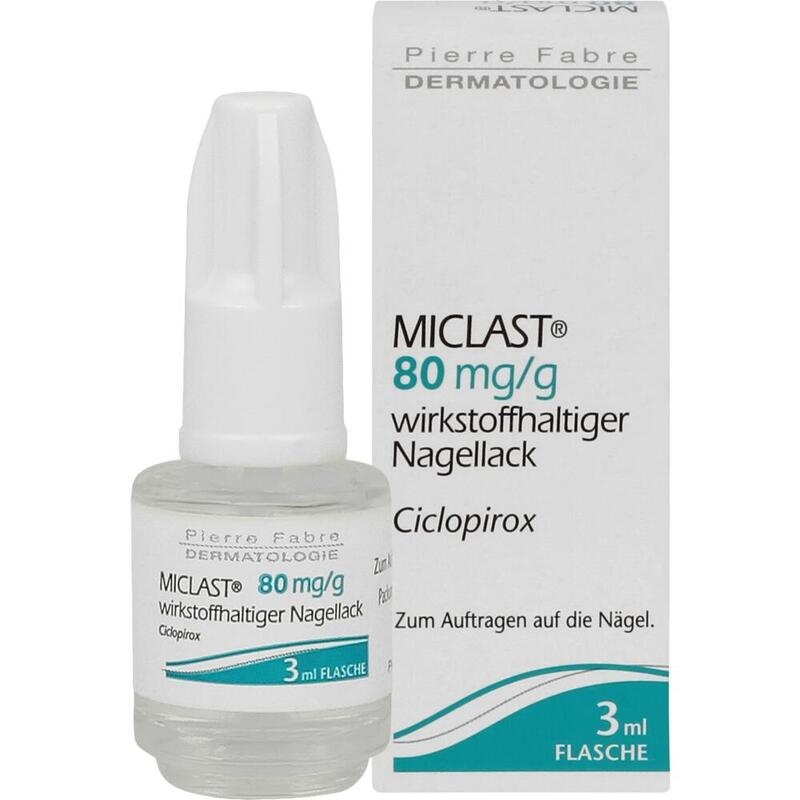 MICLAST 80 mg/g wirkstoffhaltiger Nagellack