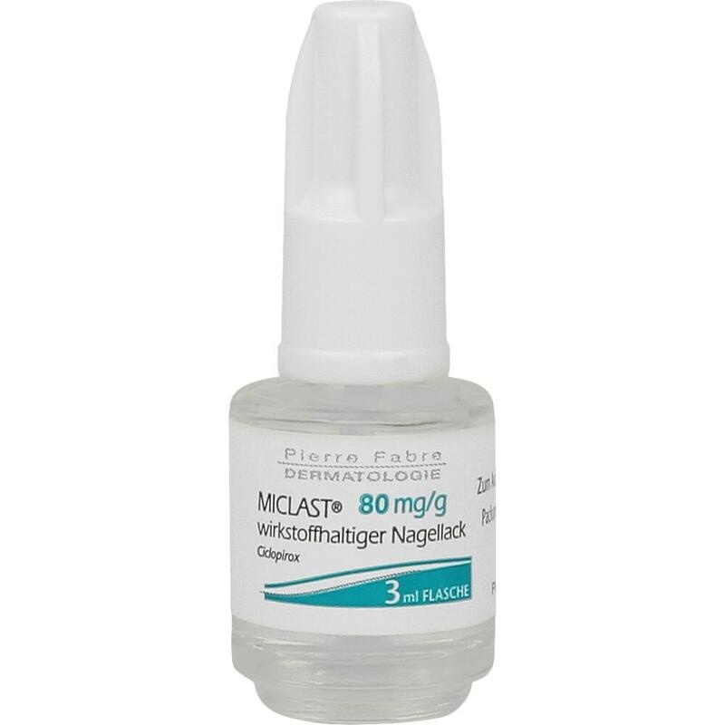 MICLAST 80 mg/g wirkstoffhaltiger Nagellack