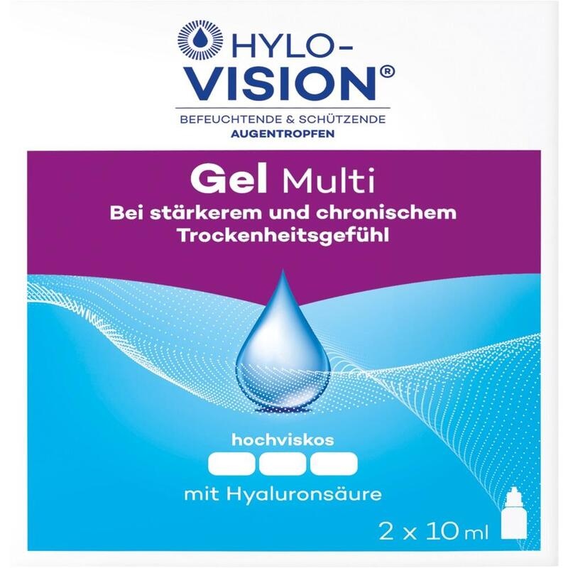 HYLO-VISION Gel multi Augentropfen