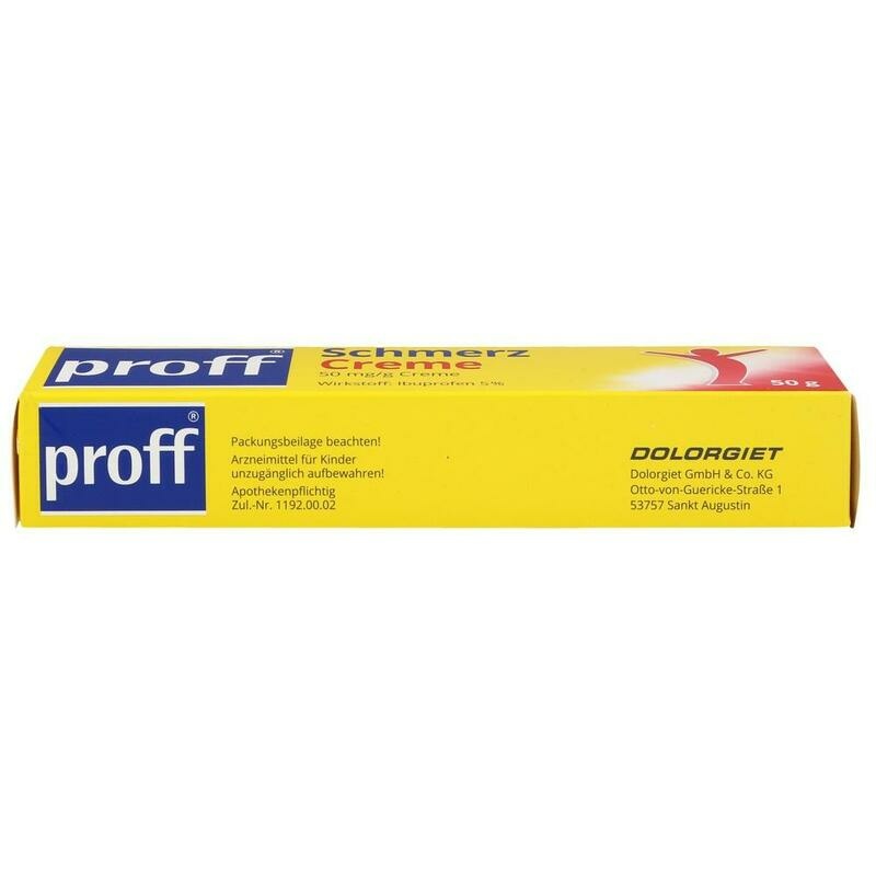 PROFF Schmerzcreme 50 mg/g