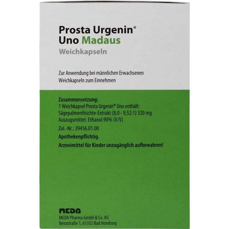 PROSTA URGENIN Uno Madaus Weichkapseln