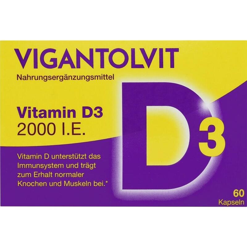 VIGANTOLVIT 2000 I.E. Vitamin D3 Weichkapseln