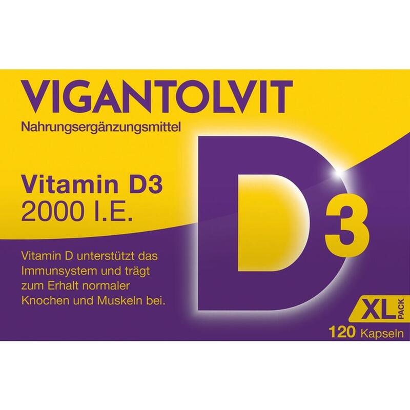 VIGANTOLVIT 2000 I.E. Vitamin D3 Weichkapseln