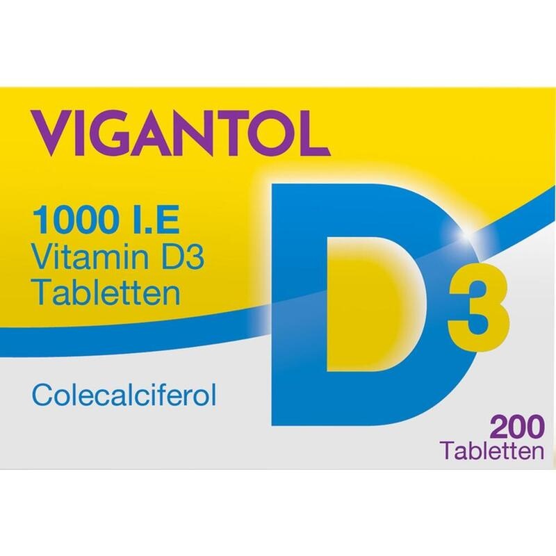 VIGANTOL 1.000 I.E. Vitamin D3 Tabletten