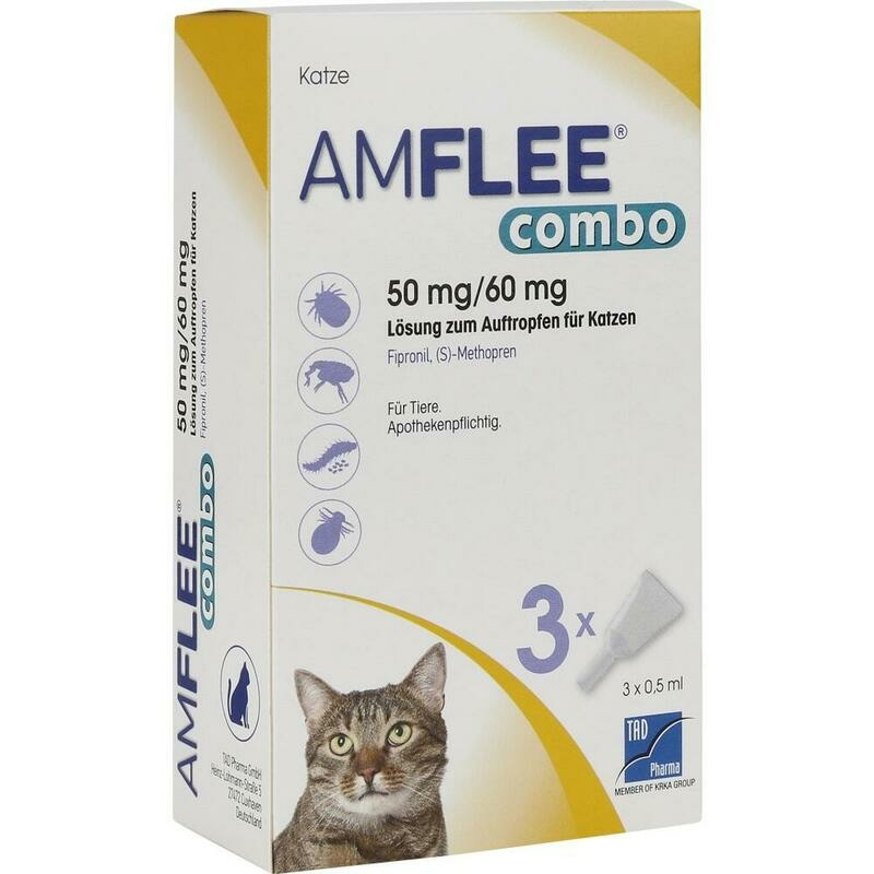 AMFLEE combo 50/60mg Lsg.z.Auftropfen f.Katzen