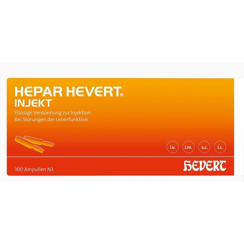 HEPAR HEVERT injekt Ampullen