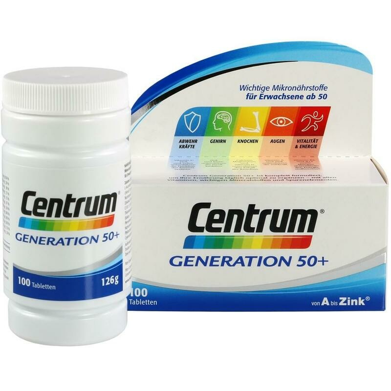 CENTRUM Generation 50+ Tabletten