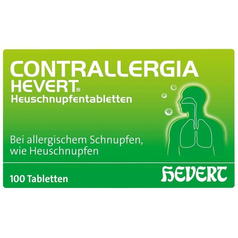 CONTRALLERGIA Hevert Heuschnupfentabletten