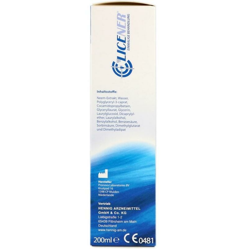 LICENER gegen Kopfläuse Shampoo Maxi-Packung