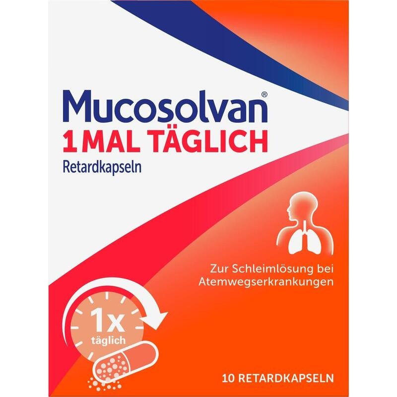 MUCOSOLVAN 1mal täglich Retardkapseln