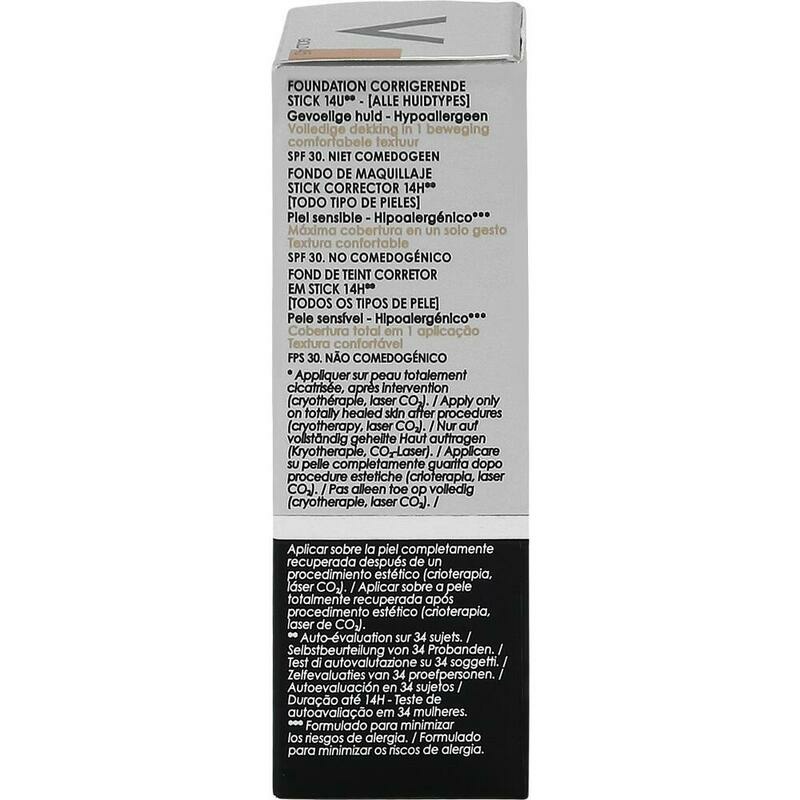 VICHY DERMABLEND Extra Cover Stick 45