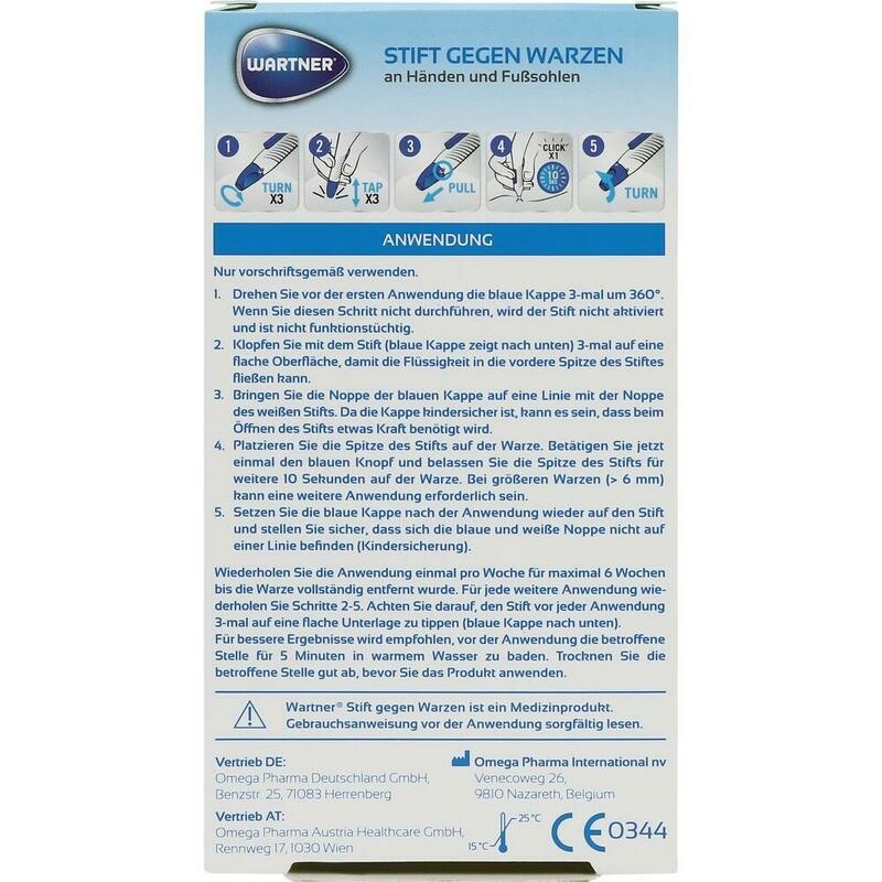 WARTNER Stift gegen Warzen 2.0